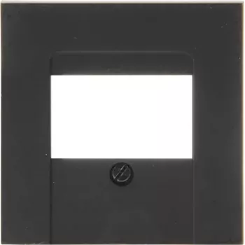 Kopp HK07 tapa TAE, negro mate, 1 elemento 373150009