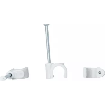 HEINRICH KOPP Clip para cable con clavo, haz Ø 4-7 mm, gris, 50 uds. 342604087