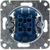 HEINRICH KOPP 507300001 Mecanismo conmutador para empotrar, 250V, 10AX, aluminio