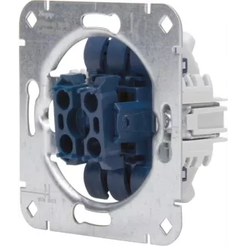 HEINRICH KOPP 507300001 Mecanismo conmutador para empotrar, 250V, 10AX, aluminio