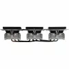 HEINRICH KOPP HK07 KombiQuick Toma schuko triple, antracita, empotrar, 16 A, 250 V, con protección infantil, libre de halógenos 133415001