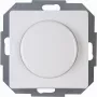 Kopp PARIS 843402085 Conmutador pulsador con regulador LED, blanco ártico