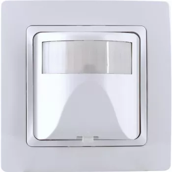 HEINRICH KOPP 808402013 Detector de movimiento por infrarrojos con cable, blanco, IP20, 230 V AC, 4-240 s, montaje empotrado