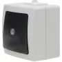 Kopp 566356003 interruptor de luz, termoplástico, negro-gris
