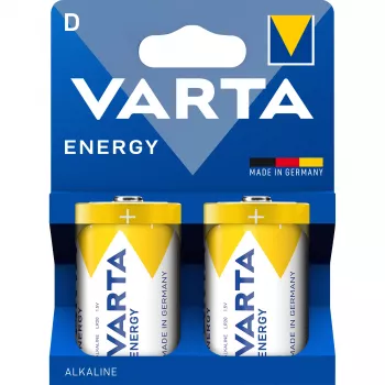 Varta Longlife Power Pila alcalina D LR20 1,5V blíster de 2 uds. 04120229422