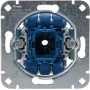 HEINRICH KOPP 507700003 Mecanismo conmutador para empotrar, aluminio, 250V, 10AX, IP20, bornes de tornillo, tapa y marco no incluidos