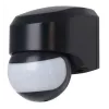 HEINRICH KOPP 823805017 detector de movimiento PIR, montaje en pared, negro, 180°, alcance 12 m, IP44