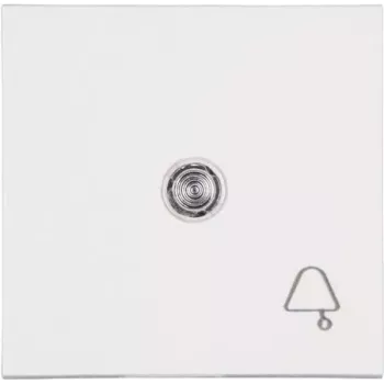 HEINRICH KOPP Mecanismo de pulsador para persiana, blanco, 2 polos, 10A, 250V, empotrar 490452004
