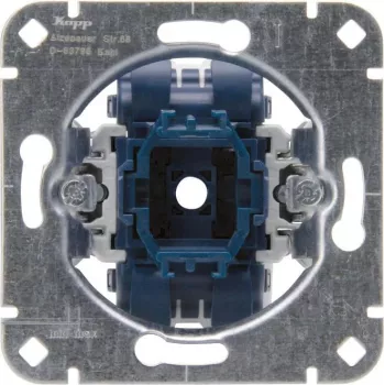 Kopp mecanismo de interruptor universal, unipolar, 10 A, 250 V, empotrar, para tapas basculantes 507600000