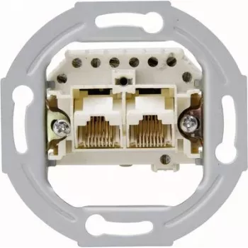 HEINRICH KOPP placa central de aluminio UAE/IAE/ISDN mecanismo 33369401