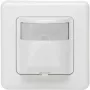 HEINRICH KOPP 808413011 detector de movimiento por infrarrojos, con cable, montaje en pared, blanco, 180° PIR, alcance 12 m, IP44