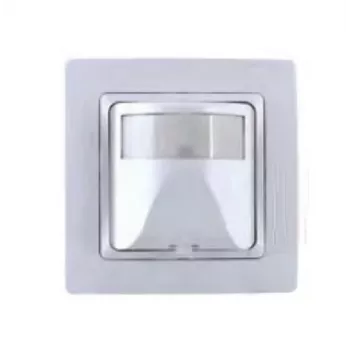 HEINRICH KOPP 808413011 detector de movimiento por infrarrojos, con cable, montaje en pared, blanco, 180° PIR, alcance 12 m, IP44