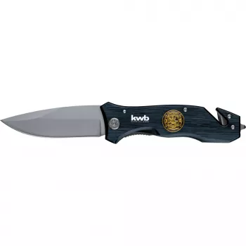 kwb cuchillo de rescate 014710 con cortacinturones y rompecristales
