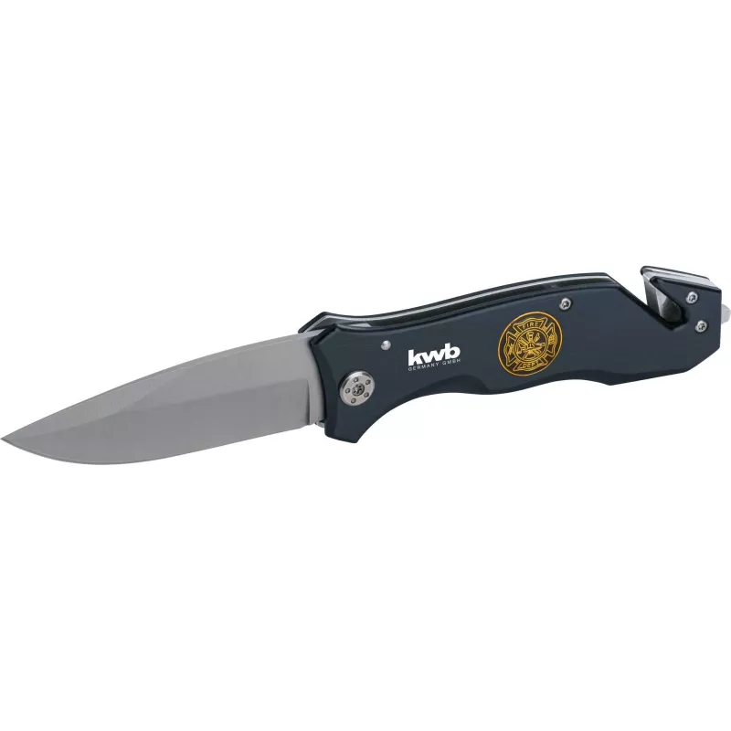 kwb cuchillo de rescate 014710 con cortacinturones y rompecristales