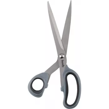 KWB 020923 tijera universal con hojas de acero inoxidable y mango soft-grip, 200 mm
