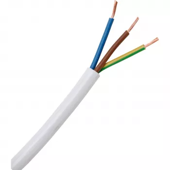 HEINRICH KOPP H03VV-F 3G0,75 mm² cable de PVC flexible blanco 25 m 151625006