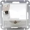 HEINRICH KOPP toma de corriente Schuko con tapa abatible, superficie, IP44, gris, 1 toma, 16 A, 250 V, serie Paris 951529001