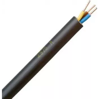 HEINRICH KOPP NYY-J 3G1,5 mm² cable subterráneo 25 m negro 153325009