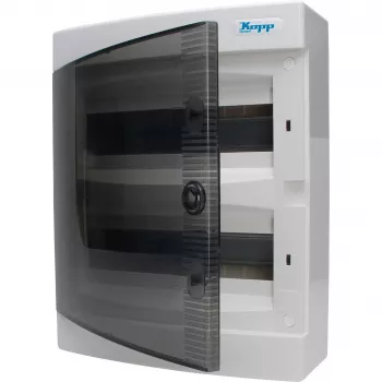 HEINRICH KOPP 350912048 caja de derivación, IP54, 7 entradas de cable, gris