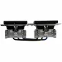 HEINRICH KOPP HK07 KombiQuick Toma de corriente Schuko horizontal 2 tomas, antracita 133715000