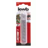 KWB 023395 Hojas de recambio 18 mm acero inoxidable, 10 uds.