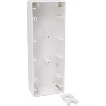 HEINRICH KOPP HK02 Caja de superficie, 3 tomas, blanco ártico 375302004