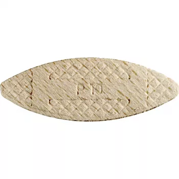 kwb Tacos de madera 10 mm, 50 uds., haya, ranurados, DIN 68150 029110