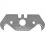 KWB Hojas de recambio trapezoidales con gancho, 49 x 19 x 0,5 mm, 6 uds., acero al carbono 024306