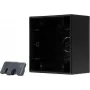 HEINRICH KOPP HK07 Caja de superficie, 1 toma, IP20, negro 374750008