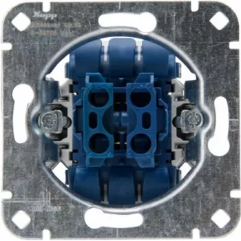 HEINRICH KOPP 508500008 Mecanismo de interruptor de persiana empotrable 250V 10A IP20 aluminio