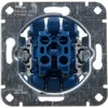 HEINRICH KOPP 507900009 Mecanismo pulsador para persiana enrollable empotrado, 250V, 10AX, IP20, aluminio