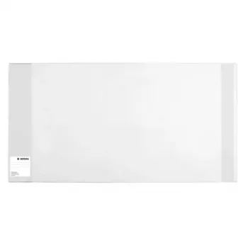 HERMA Protector de libros con lengüeta lateral, transparente, 540 x 295 mm, 140 µm, PP 14295