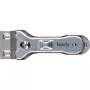 KWB 013810 Raspador plano con hoja de acero inoxidable y mango ergonómico de 2 componentes