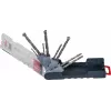 kwb 109145 Set de brocas espirales para piedra con punta de carburo, 8 piezas, 3-10 mm