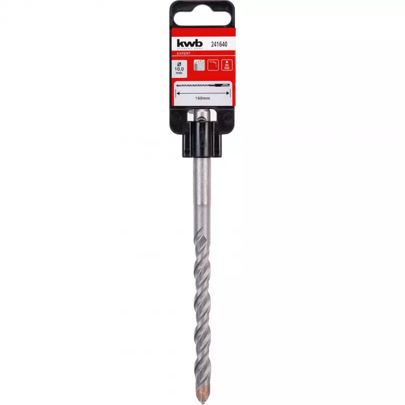 kwb 241640 Broca de martillo SDS-Plus 10 mm x 160 mm
