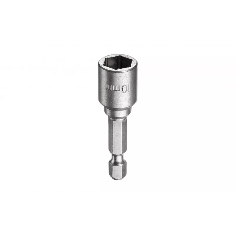 kwb 102710 Punta de vaso hexagonal 1/4 pulgadas 10 mm cromo-vanadio