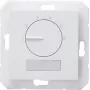 HEINRICH KOPP HK07 Basic termostato ambiente electrónico, 230V, 50Hz, 0°C a 40°C, IP20, blanco puro 296529003