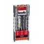 KWB 109155 Juego de brocas helicoidales HSS, 9 piezas, 1,5-6,0 mm, DIN 338, rectificadas, para metal, plástico, madera