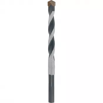KWB 050720 Broca helicoidal para hormigón de carburo de tungsteno 12 mm, longitud total 150 mm, vástago cilíndrico, 1 pieza