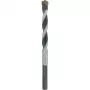 KWB 050720 Broca helicoidal para hormigón de carburo de tungsteno 12 mm, longitud total 150 mm, vástago cilíndrico, 1 pieza