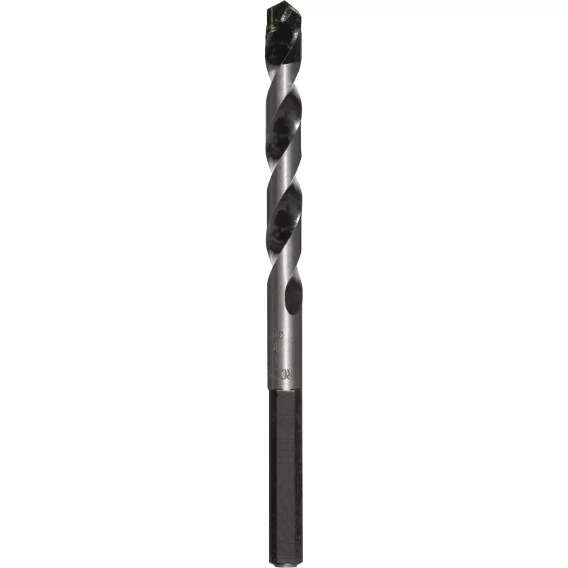 KWB 050720 Broca helicoidal para hormigón de carburo de tungsteno 12 mm, longitud total 150 mm, vástago cilíndrico, 1 pieza