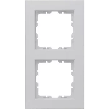 Kopp HK07 Marco embellecedor 2 elementos, gris mate 402634007