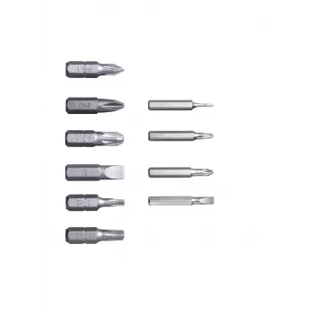 KWB Destornillador de puntas con portapuntas magnético de cambio rápido, 205 mm, hexágono 1/4