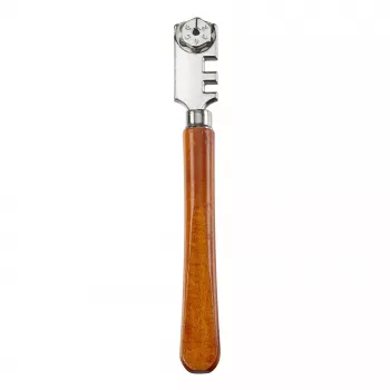 kwb 177100 Cortavidrios de carburo con mango de madera, 185 mm