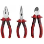 kwb 381090 Set de alicates 3 piezas (alicate universal, alicate de corte, alicate de punta)