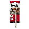 KWB Set de llaves Allen 9 piezas métricas acero cromo-vanadio llaves en L con soporte de plástico 147470