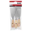 kwb 029997 Set de espátulas 4 piezas acero inoxidable cuchillas flexibles 30-100 mm
