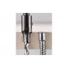kwb 512604 Set de fresas para madera, 6 piezas, vástago de 6 mm, con punta de carburo, en caja de madera