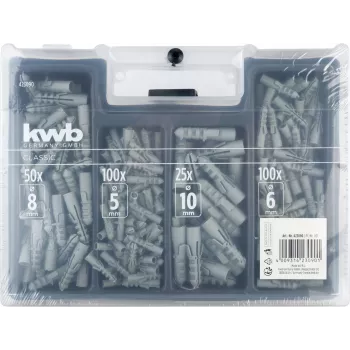 KWB 423090 Surtido de fijaciones, 300 piezas