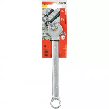 kwb 460215 Llave combinada 15 mm acero cromo-vanadio